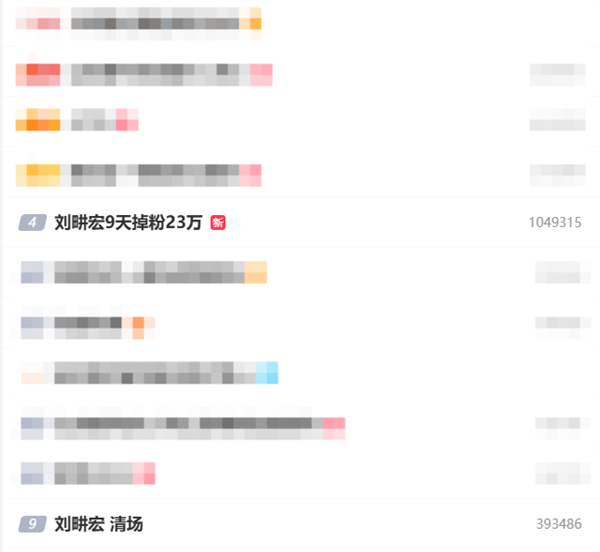 录制综艺强制清场事件后 刘畊宏9天掉粉23万：抖音账号开启评论限制