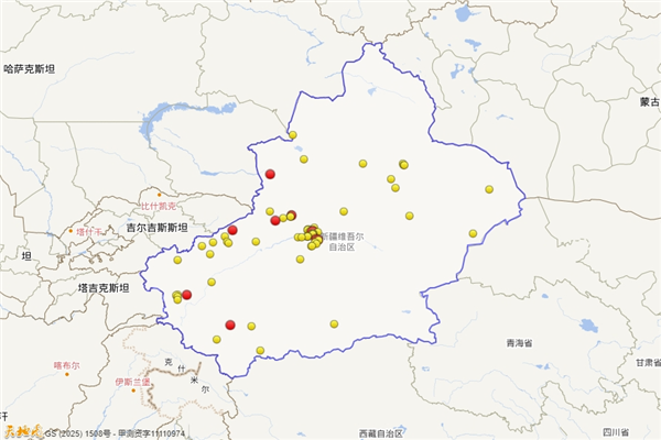 今年我国已发生三级以上地震318次：台湾省最频繁