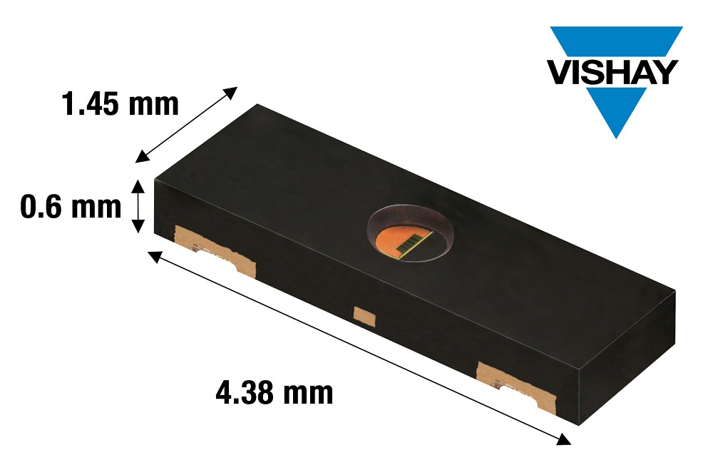 Vishay推出首款符合AEC-Q100标准的矩形环境光传感器  第1张