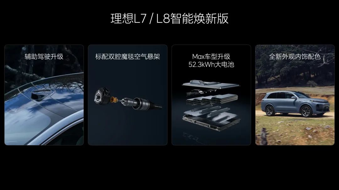 理想L系列智能焕新版全面上市，芯片、底盘、配置升级重磅来袭